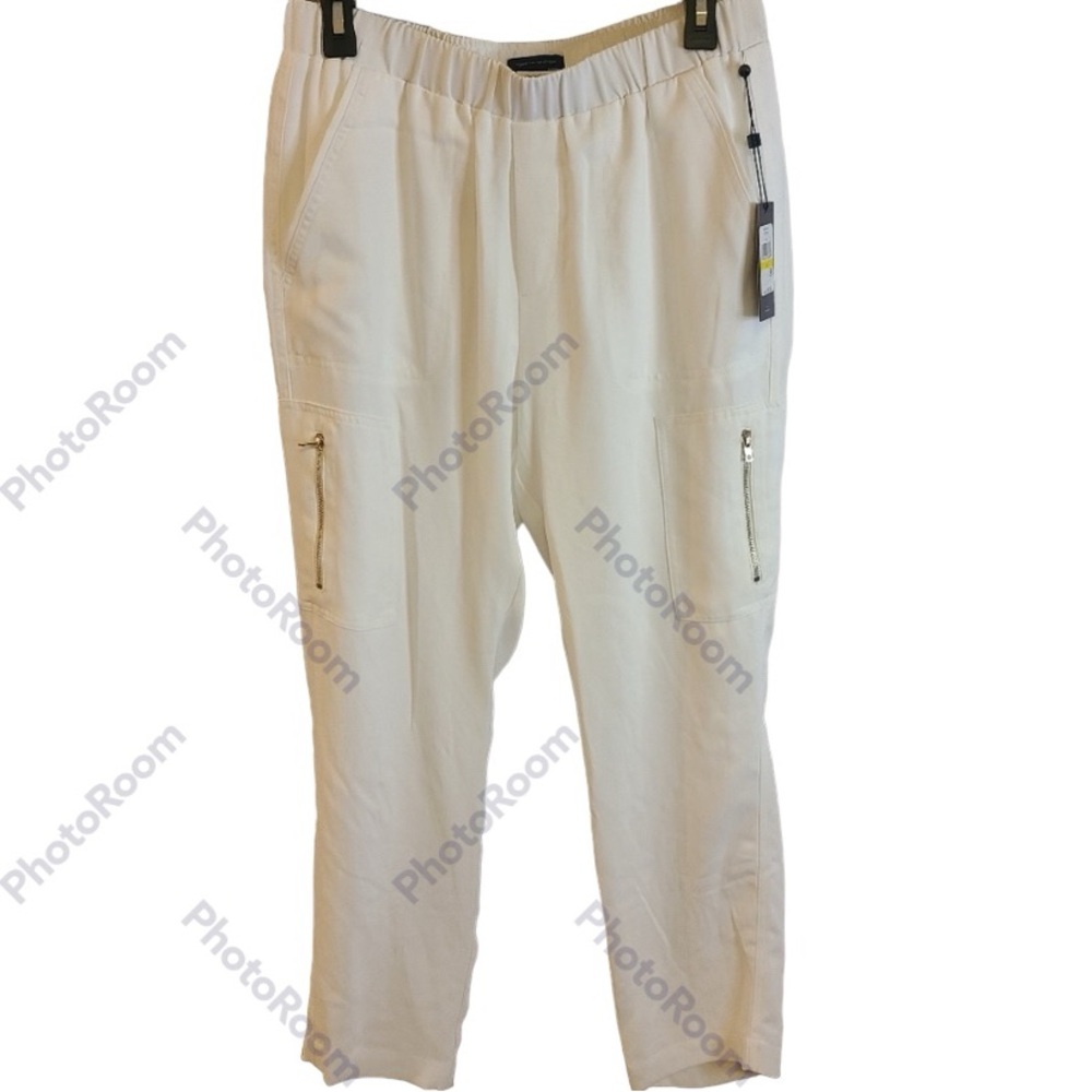 Women’s white cargo pants Tommy Hilfiger Newport Ivy new